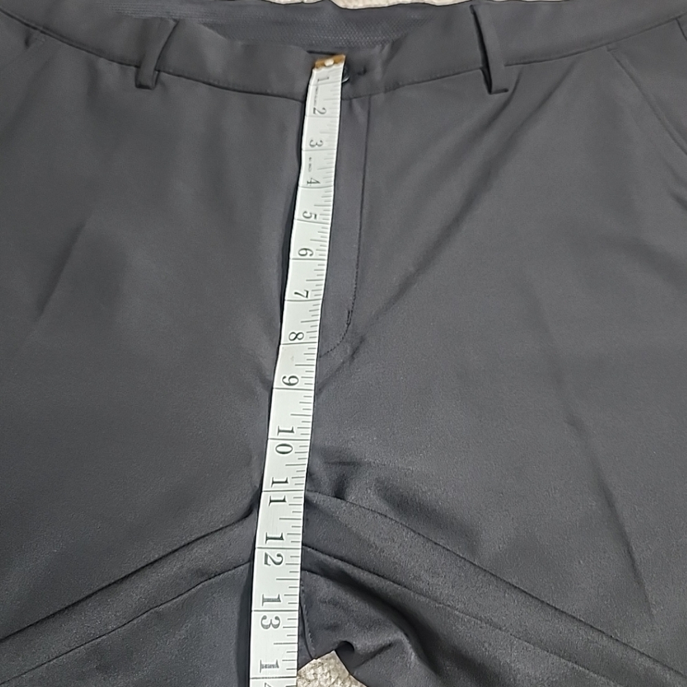 Greg Norman Golf Short Mens 38 Black PlayDry Performance Stretch ML75 Microlux - Picture 7 of 10